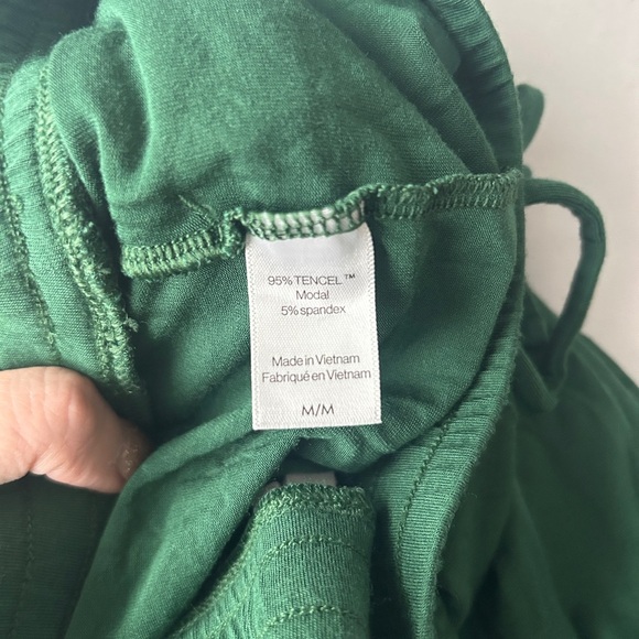 Eberjey Henry TENCEL Modal PJ Bottoms Sleep Jogger Pants Men’s size M Green - Picture 5 of 8